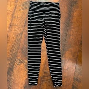 Athleta Striped Leggings